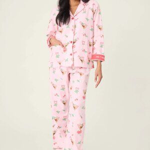 PJ Salvage Flannel Tini Time Set